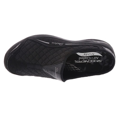 Skechers Active Arch Fit Commute Slipon 100322 Womens Slip On 95 BM US BlackBlack