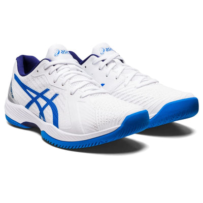 ASICS Solution Swift FF White/Electric Blue 9.5 D (M)