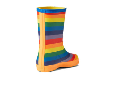 Hunter Little Kids Original First Classic Rainbow Print Rain Boot, Multicoloured, 12