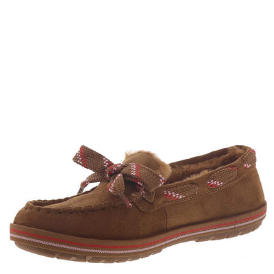 Skechers Women's BOBS Too Cozy - Winter's End Slippers, Chestnut, 11