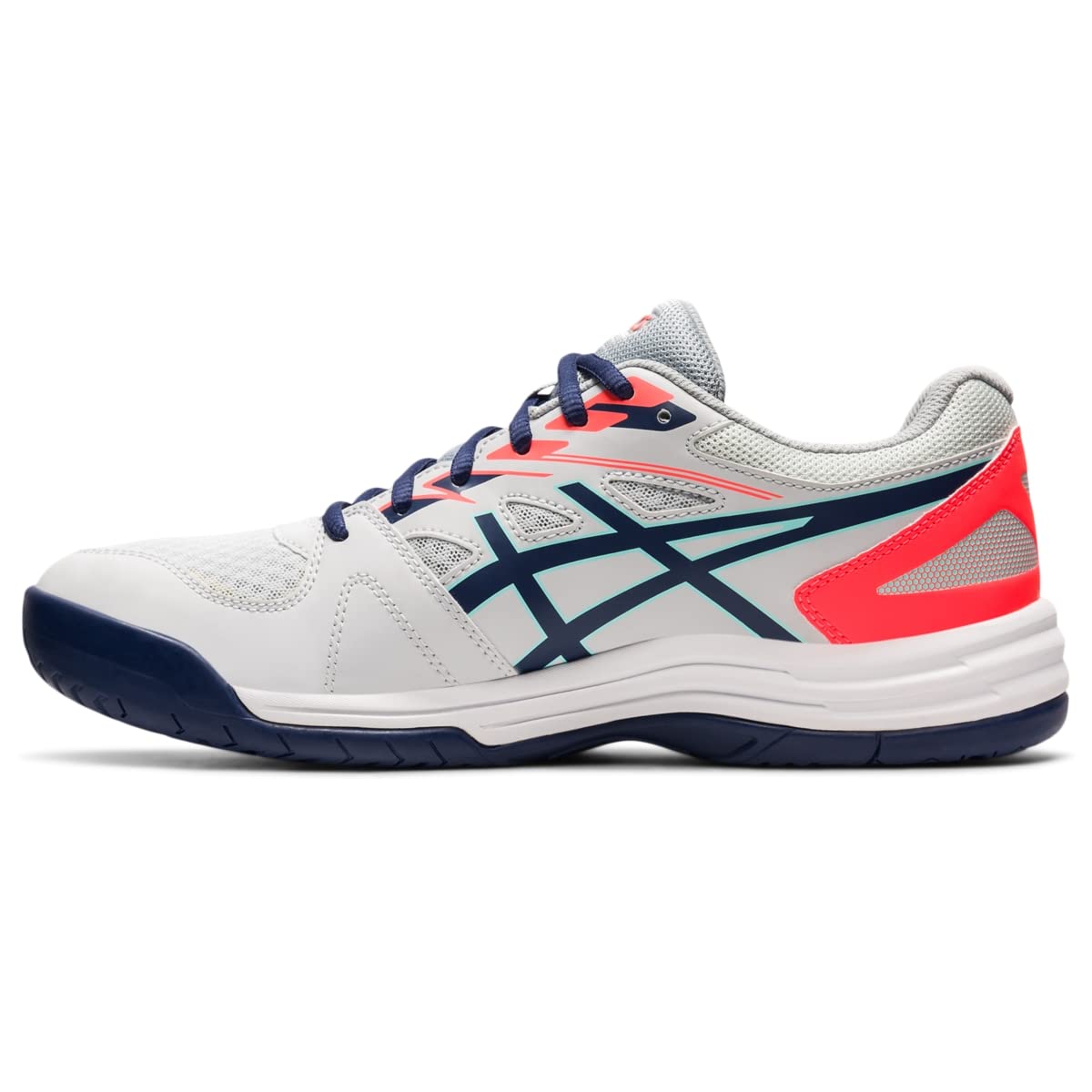 ASICS Upcourt 4 Glacier Grey/Sunrise Red 10.5 D (M)