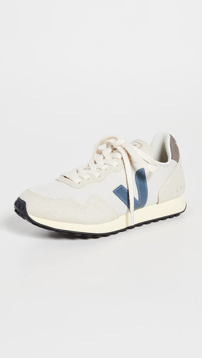 Veja Women's SDU Rec Sneakers, Natural/California, Off White, Blue, 10 Medium US