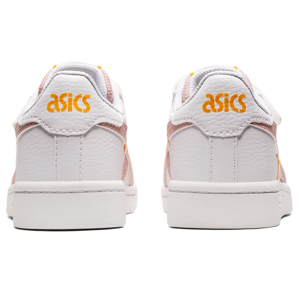 ASICS Girl's Japan S PS (Toddler/Little Kid) White/Ginger Peach 10 Toddler M