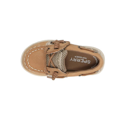 Sperry Unisex-Child Shoresider Jr Boat Shoe 10 Little Kid Linen/Oat