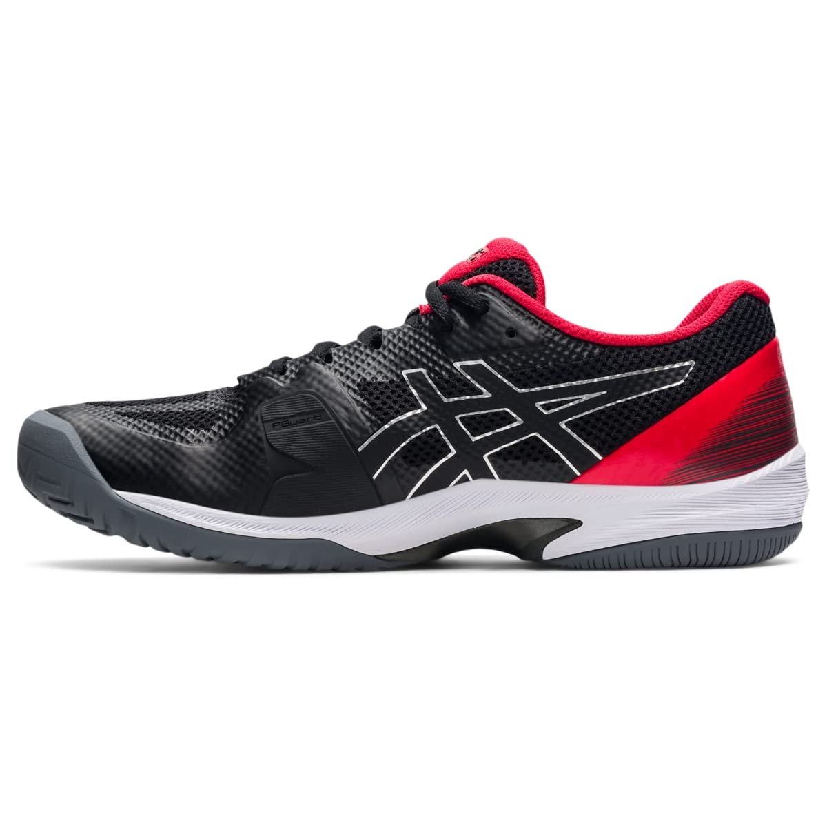 ASICS Men's Court Speed FlyteFoam Tennis Shoes, 12, Black/Black