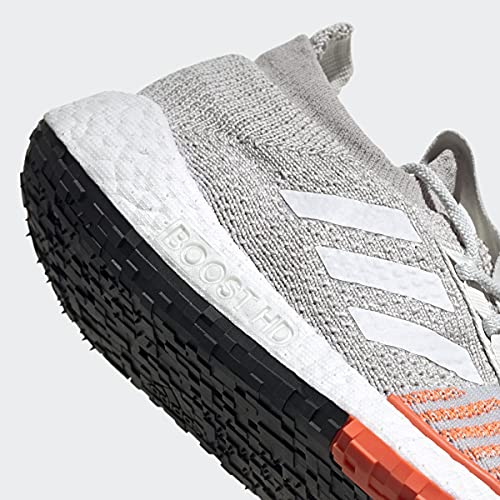 adidas PulseBOOST HD Grey/White/Solar Red 11.5 B (M)