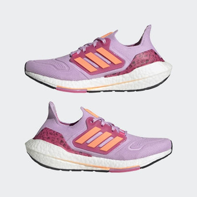 adidas Womens Ultraboost Ultra Boost 22 Made with Nature Lace Up Sneakers Shoes Casual - Purple 6.5