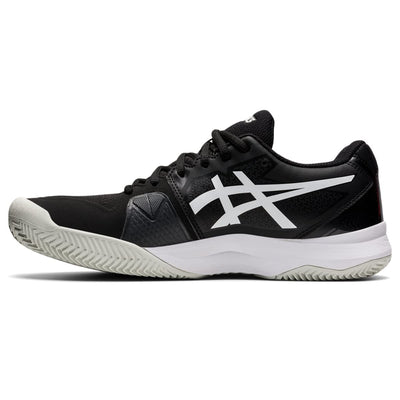 ASICS Men's Gel-Challenger 13 Clay Tennis Shoes, 12, Black/White