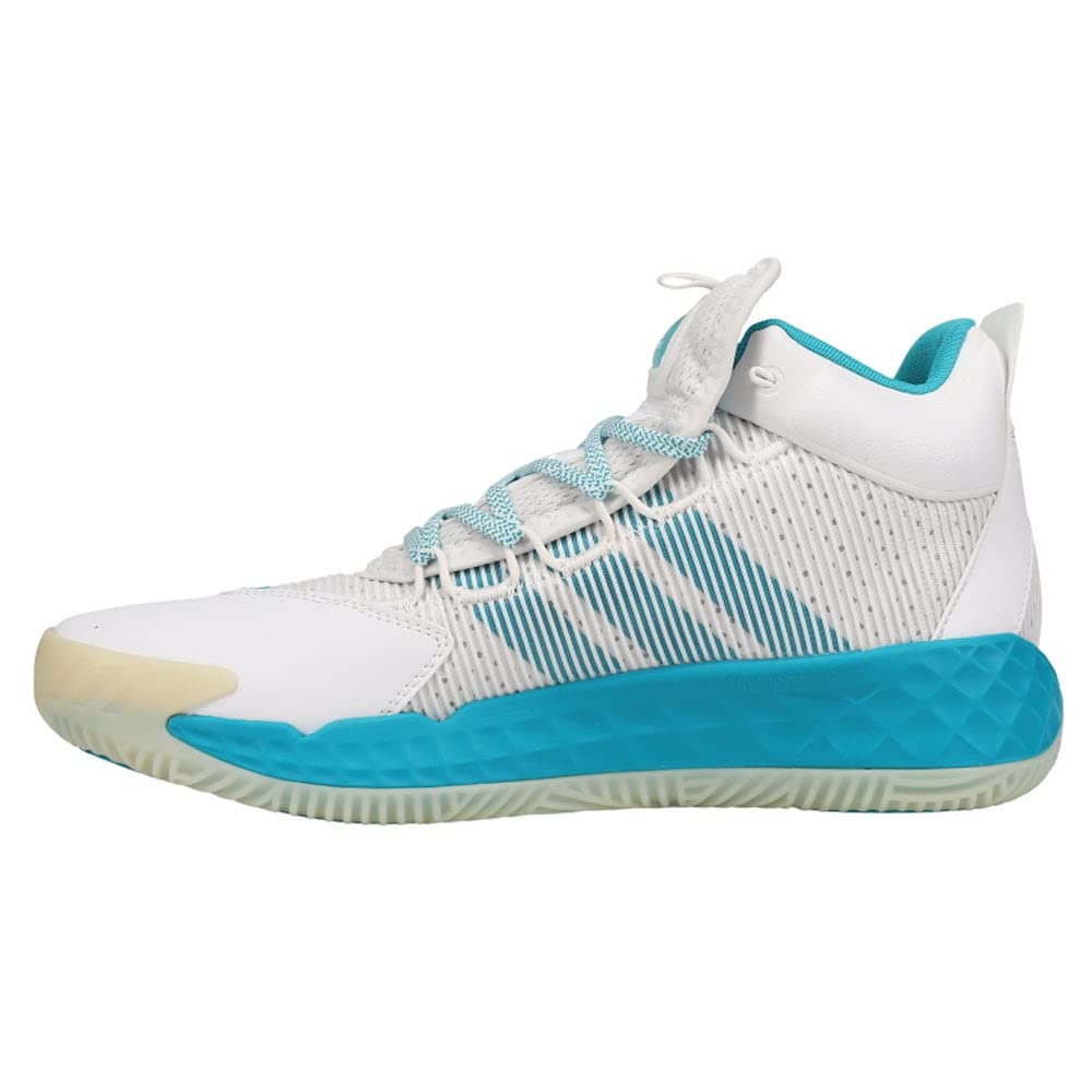 adidas Mens Sm Pro Boost Mid Basketball Sneakers Shoes Casual - White - Size 12 M