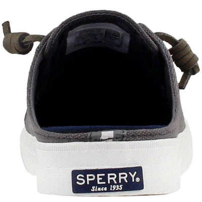 Sperry Crest Vibe Mule Canvas Grey 6.5 M (B)