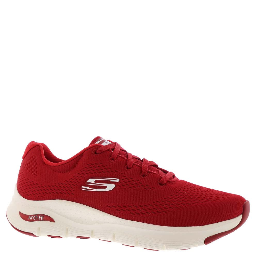 Skechers Sport Arch FitAthletic Sneaker Womens Sneaker BM US Red