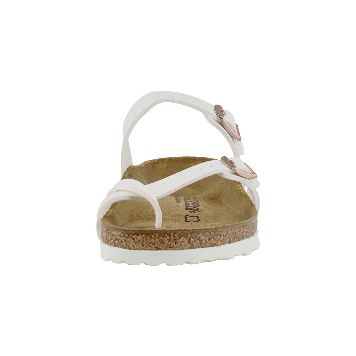 Birkenstock Unisex Mayari Birko-Flor White Sandals 9 W / 7 M US