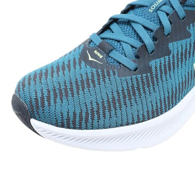 HOKA ONE ONE Mens Solimar Textile Synthetic Blue Coral Butterfly Trainers 10 US