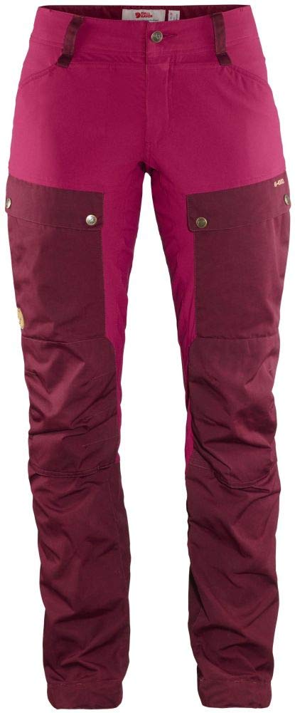 Fjällräven Keb Trousers Dark Garnet/Plum 38 (US Womens 6-8) R