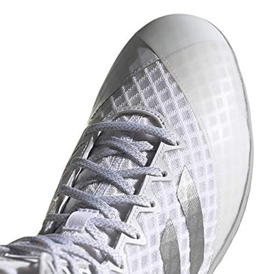 adidas Mat Wizard Hype White/Silver Wrestling Shoes 11.5