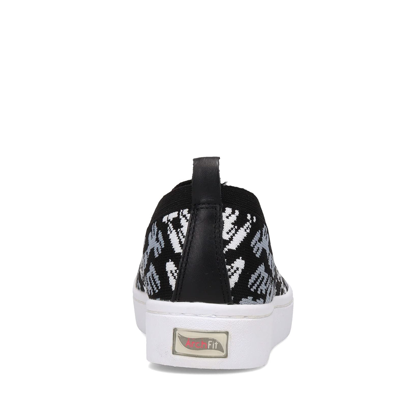 Skechers Arch Fit Cup - Fiercely Black/White 8.5 B (M)