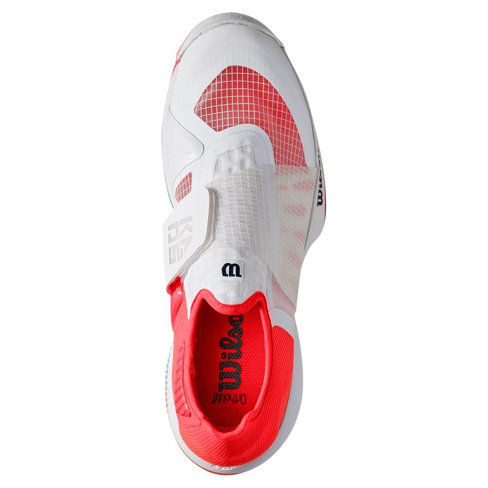 WILSON KAOS Mirage White/Fiery Coral/Soothing Sea 7.5 B (M)