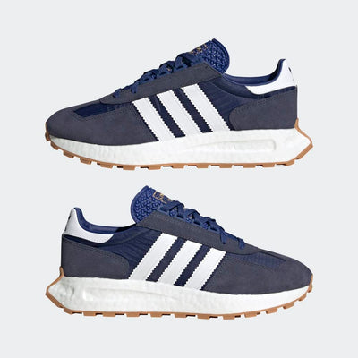 adidas Originals Men's Retropy E5 Sneaker, Victory Blue/White/Shadow Navy, 13