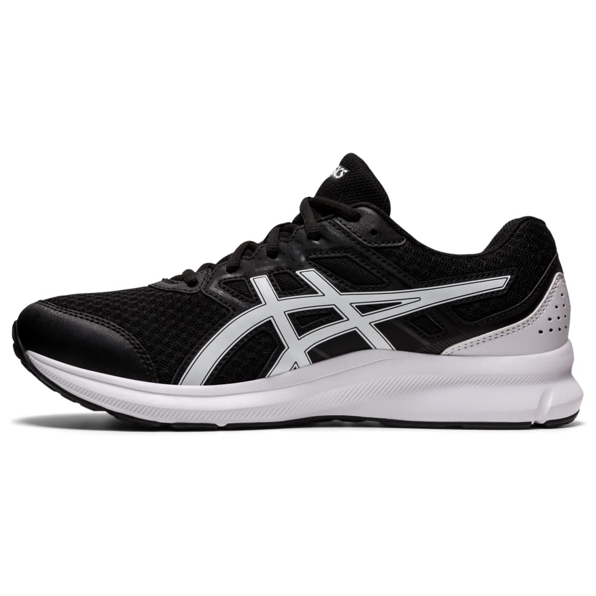 ASICS Men's Jolt 3 Running Shoes, 10, Black/White