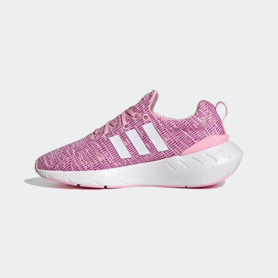 adidas Unisex-Child Swift Run 22 Sneaker 4 Big Kid True Pink/White/Vivid Pink