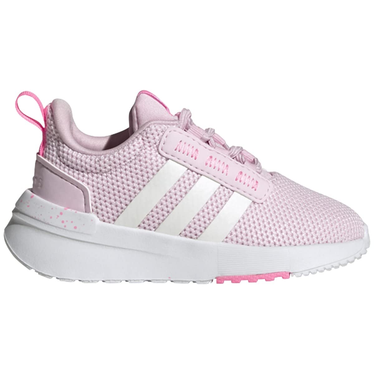 adidas Unisex-Child Racer TR21 Running Shoe Clear Pink/Zero Metallic/Beam Pink 5 Infant