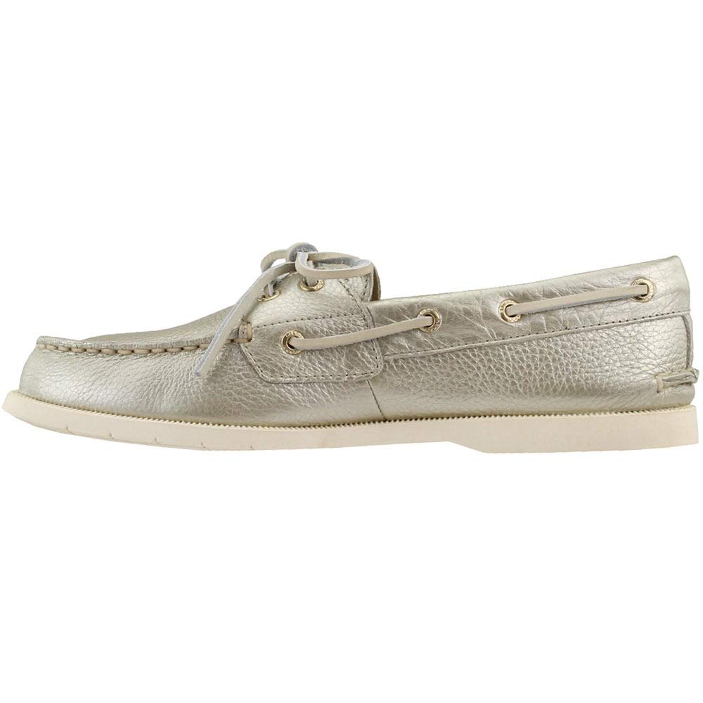 Sperry Womens Conway Metallic Boat Flats Casual - Gold - Size 8.5 B