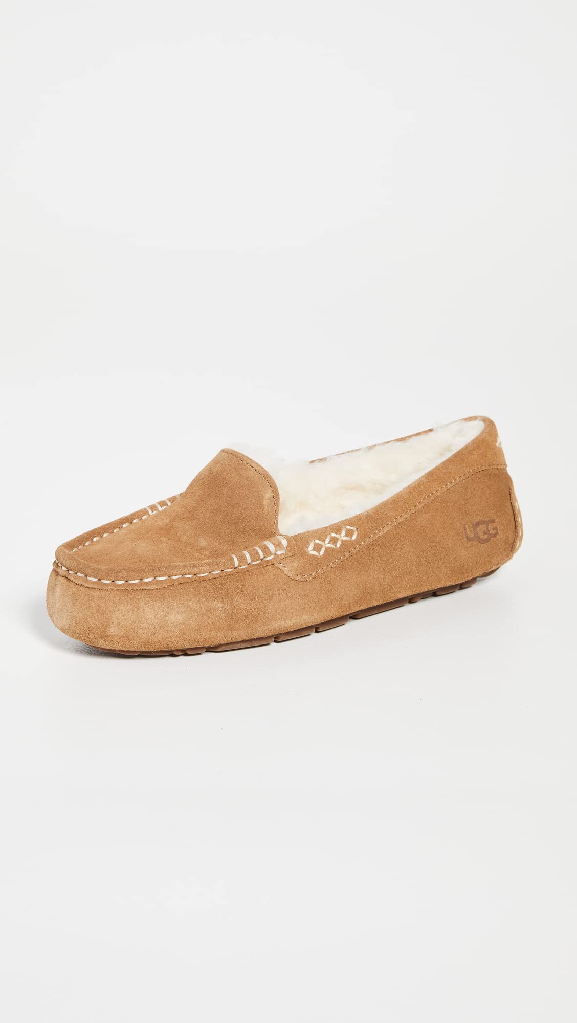 UGG Women's Ansley Slipper 10 Chestnut