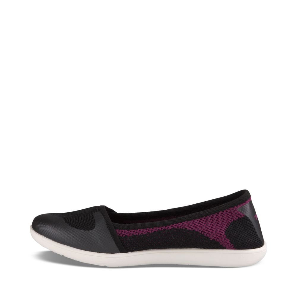 Teva Women's Hydro-Life Ballet Flat,Black,US 8 M