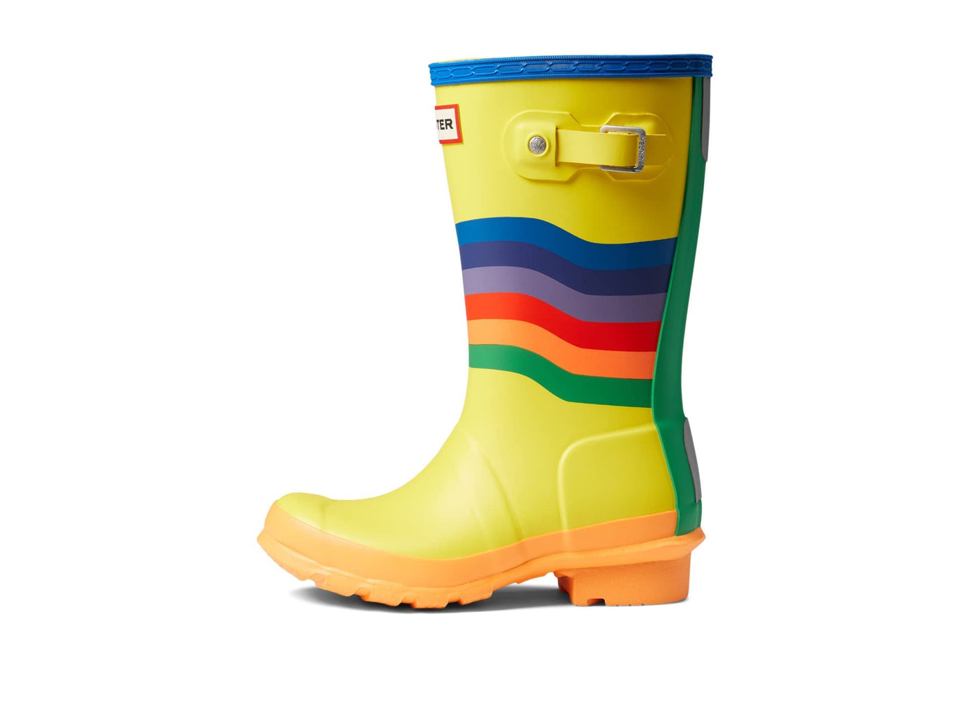 Hunter Original Wiggle Rainbow Boot (Little Kid/Big Kid) Multicoloured 2 Little Kid M