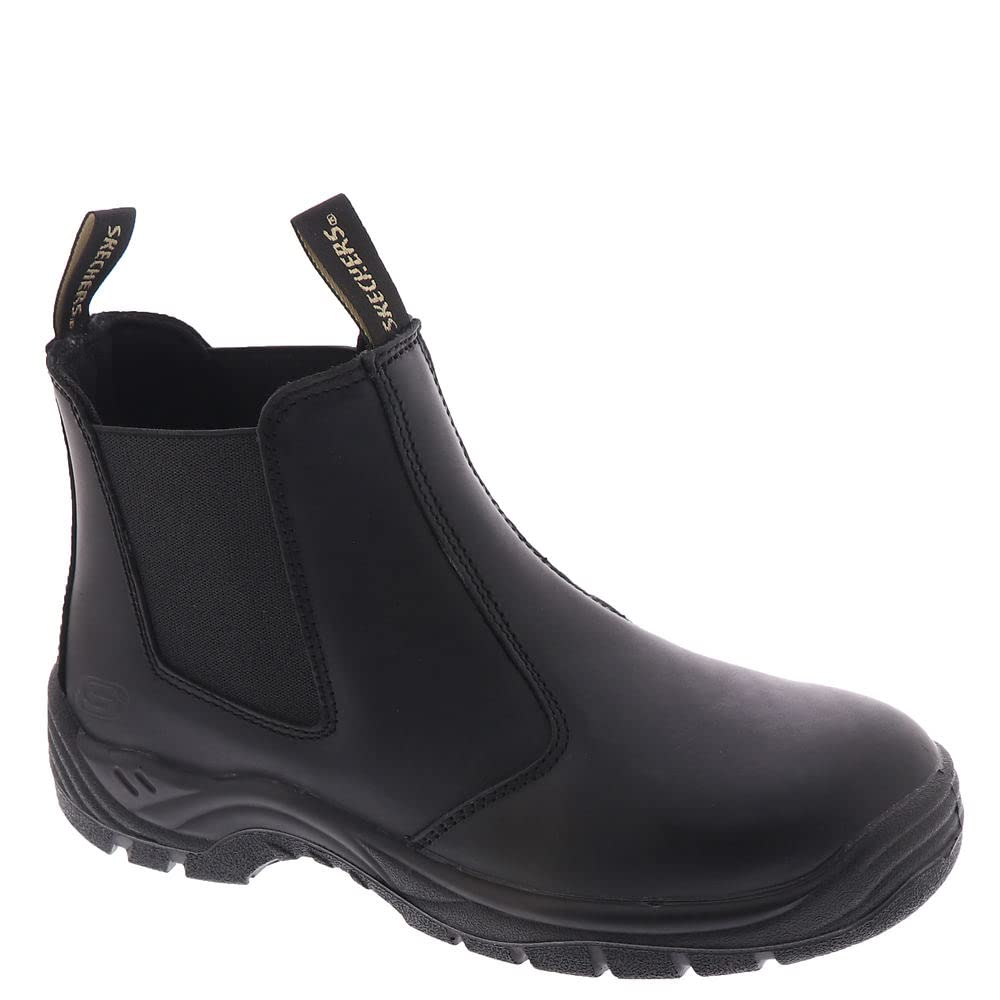 Skechers Work TapteGorle Steel Toe Mens Boot 12 DM US Black