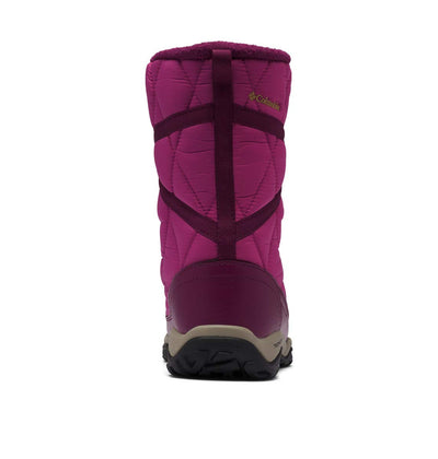 Columbia Women's Cascara Omni-Heat Snow Boot 6 Dark Fuchsia/River Blue