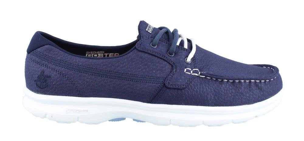 Skechers Performance Women's Go Step-Seashore Boating Shoe 8.5 Wide Navy