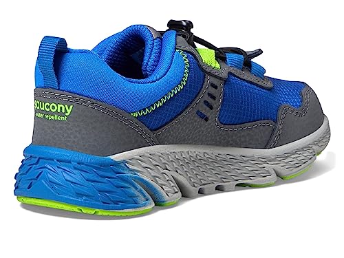 Saucony Boy's Wind Shield 3.0 (Little Kid/Big Kid) Blue/Green 2 Little Kid M