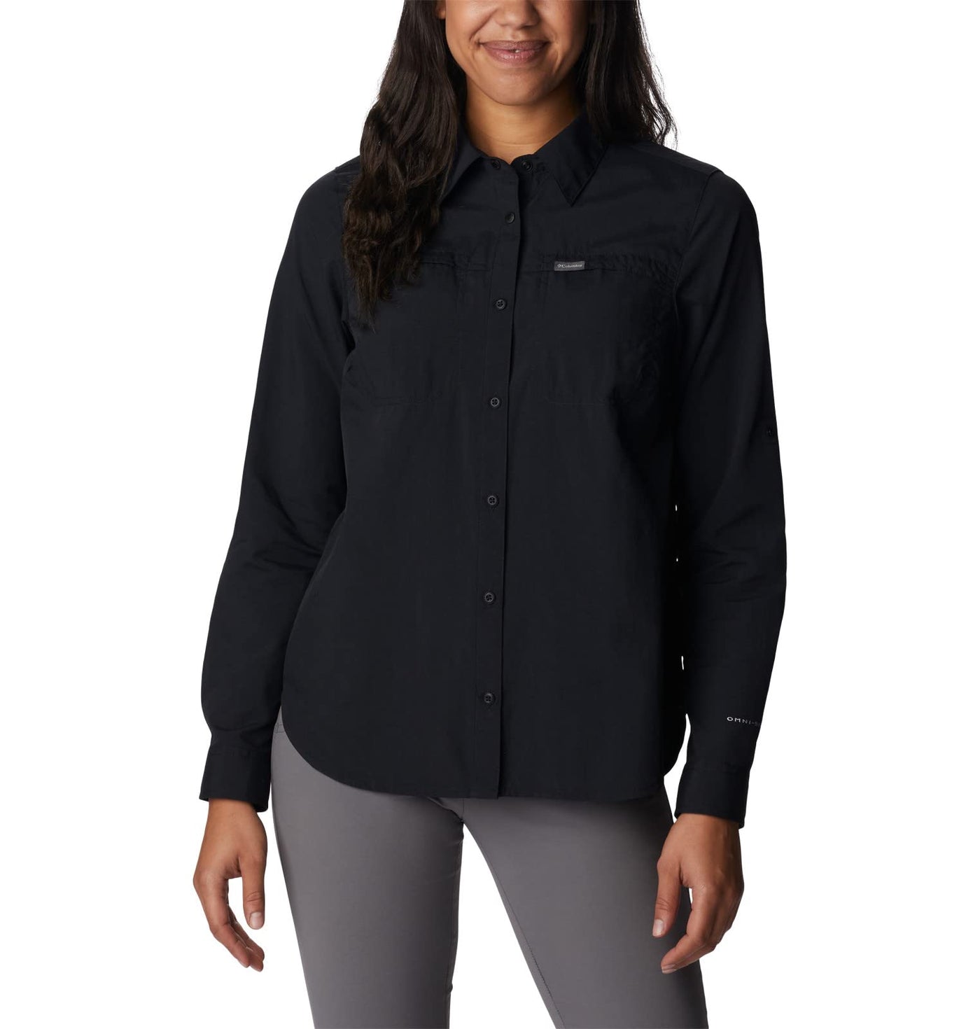 Columbia Women's Silver Ridge 3.0 Long Sleeve X-Large Black