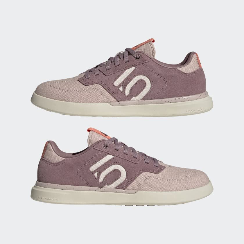 adidas Womens Sleuth Lace Up Sneakers Shoes Casual - Purple 8 Purple/Wonder Taupe/Coral Fusion