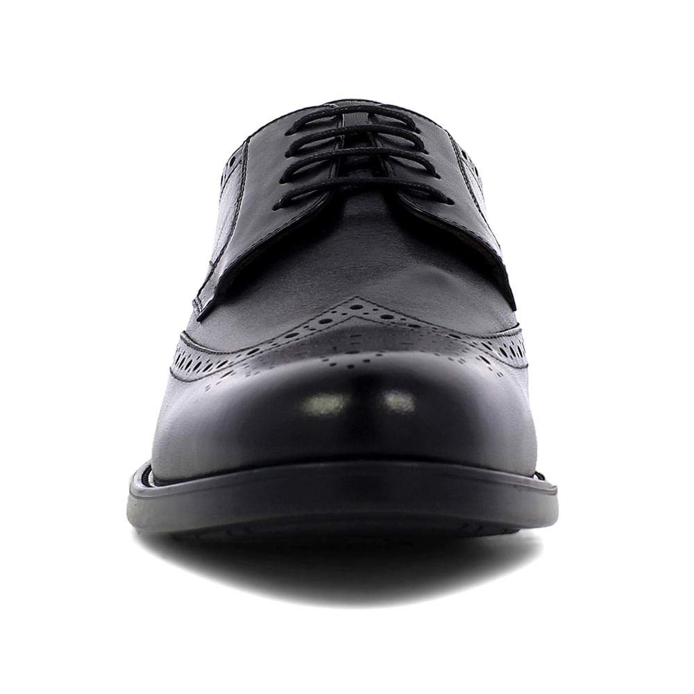 Florsheim Men's, Midtown WingtipToe Oxford 9.5 Black Smooth