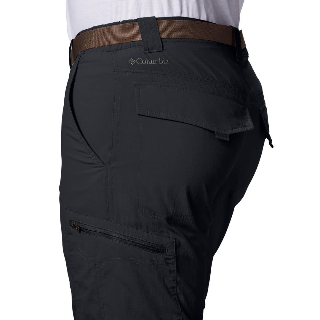 Columbia Men's Silver Ridge Convertible Pants 34W x 32L Black