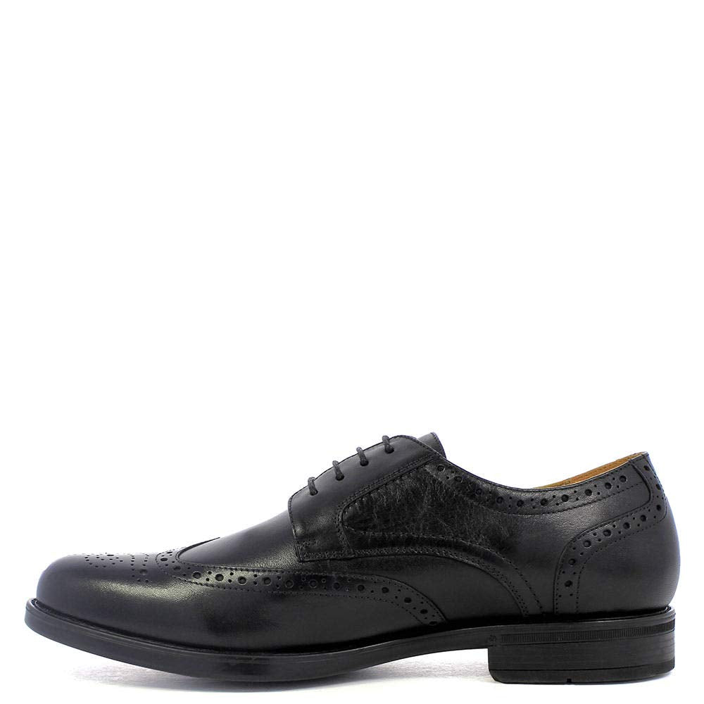 Florsheim Men's, Midtown WingtipToe Oxford 9.5 Black Smooth