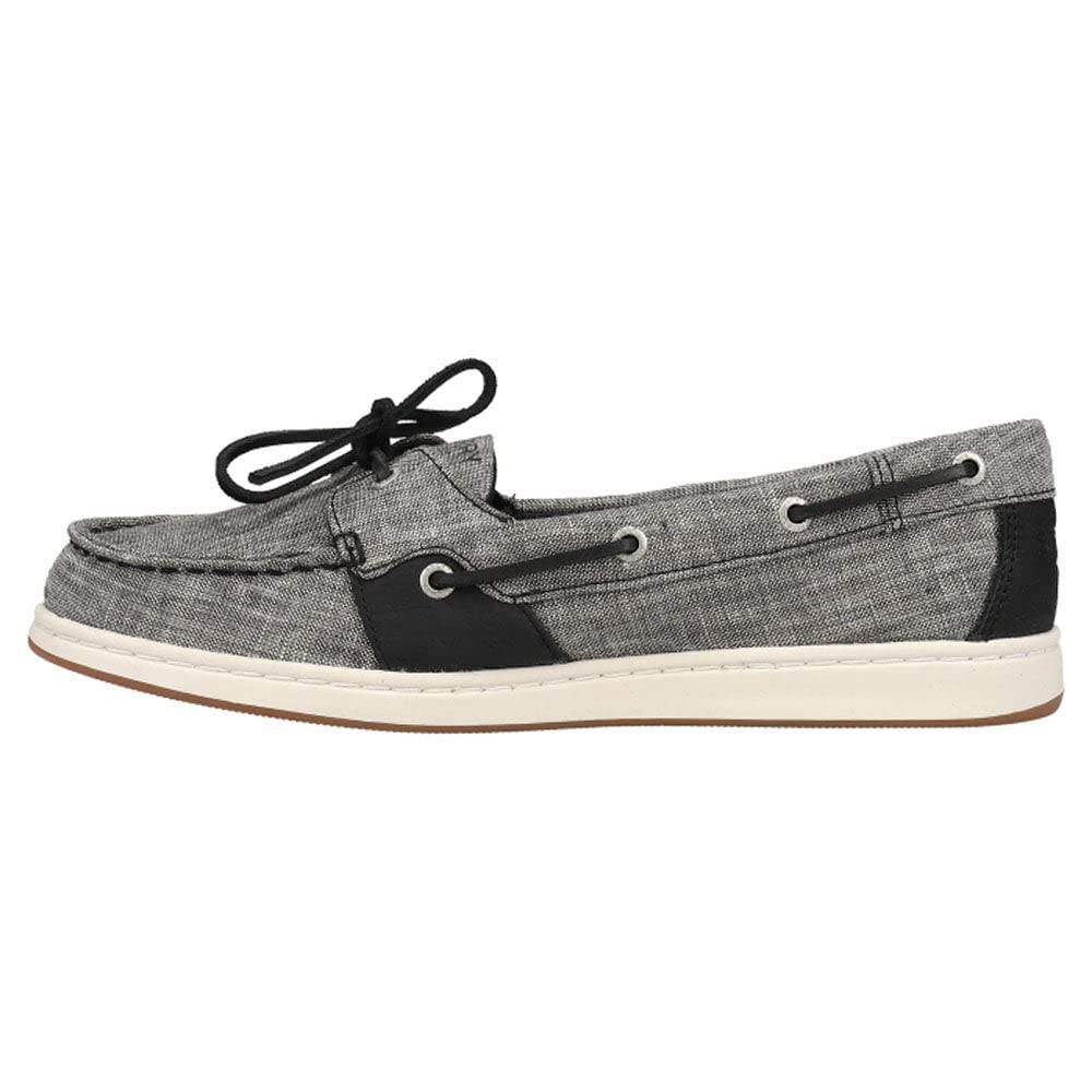 Sperry Coastfish 1-Eye Two-Tone Chambray Black 8 M (B)