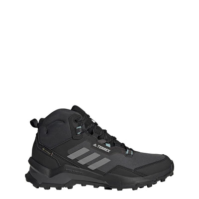 adidas Womens Terrex Ax4 Mid GTX Hiking Hiking Sneakers Shoes Casual - Black - Size 10.5 M