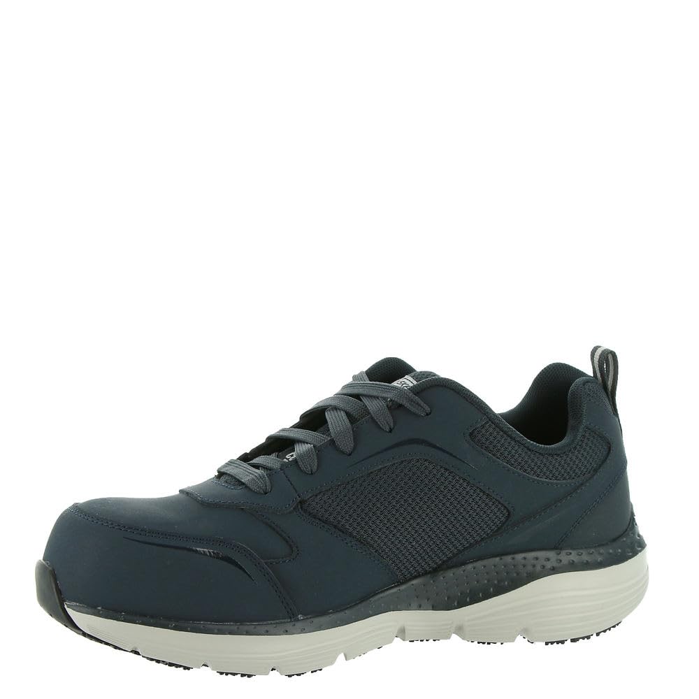 Skechers Work Arch Fit SR Angis Mens Oxford 115 2E US NavyGrey