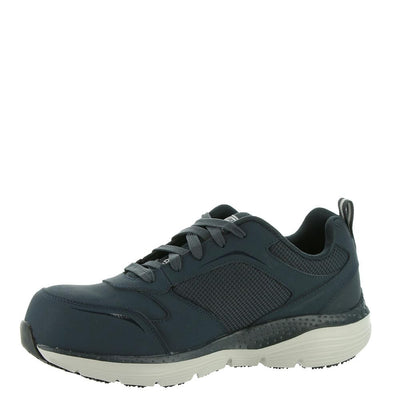 Skechers Work Arch Fit SR Angis Mens Oxford 115 2E US NavyGrey