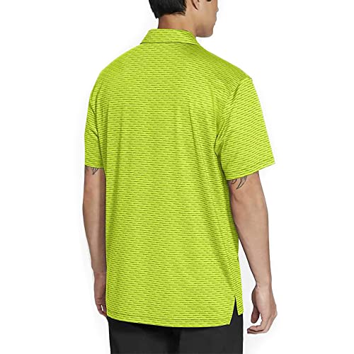 Nike Men's Dri-FIT Vapor Striped Golf Polo (Medium)