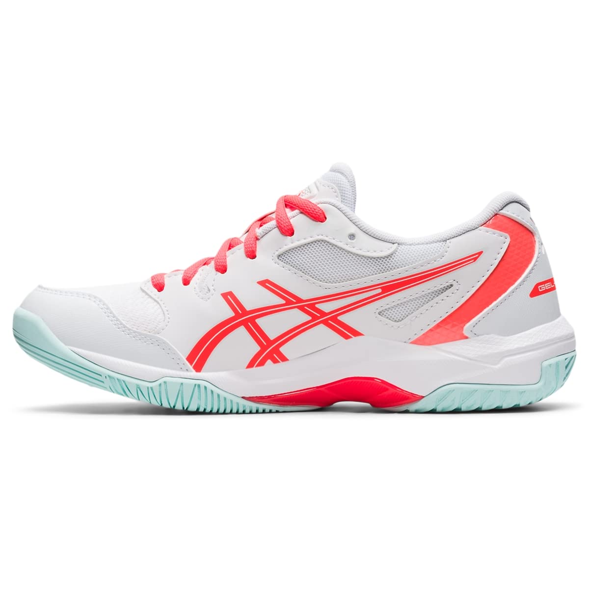 ASICS Gel-Rocket 10 White/Sunrise Red 10 B (M)