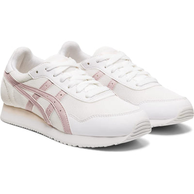 ASICS Tiger Women's Tiger Runner Shoes, 11, White/Watershed Rose