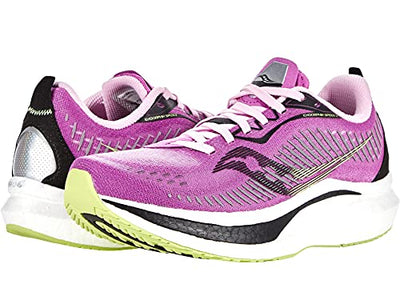 Saucony Women's Endorphin Speed 2 Running Shoe, Razzle/Fairy, 9