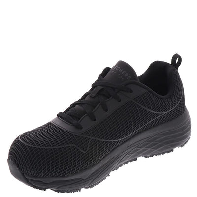 Skechers Men's Max Cushioning Elite Sr Composite Toe 9 Black