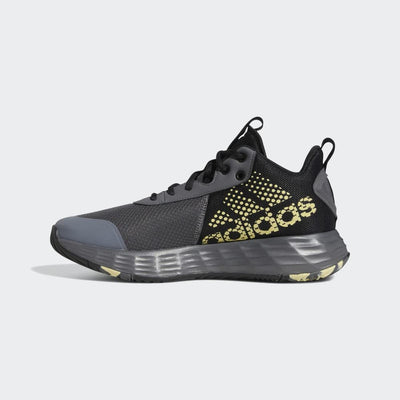 adidas Men's Ownthegame Basketball Shoe 10 Grey Five/Matte Gold/Core Black