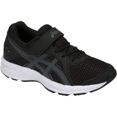 ASICS Kid's Jolt 2 Pre-School Running Shoes, K11, Black/Steel Grey