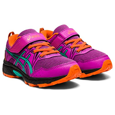 ASICS Kid's PRE Venture 8 Pre-School Running Shoes, K11, Digital Grape/Baltic Jewel